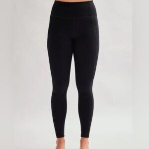 Girlfriend Collective Black Compression High-Rise‎ 7/8 Leggings XS NWT